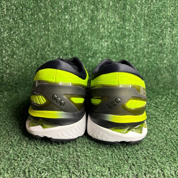 NEW ASICS Gel Kayano 27 FlyteFoam Running Athletic Sneakers Neon Yellow Men 12.5 main image 8